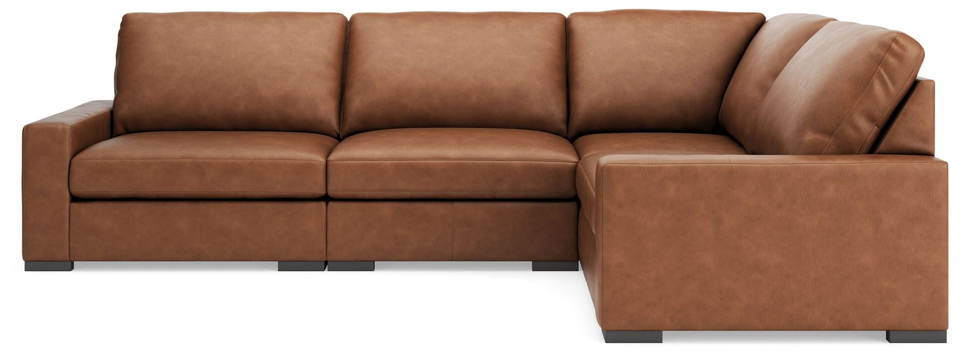 Calden - 4-Piece Sectional - Caramel