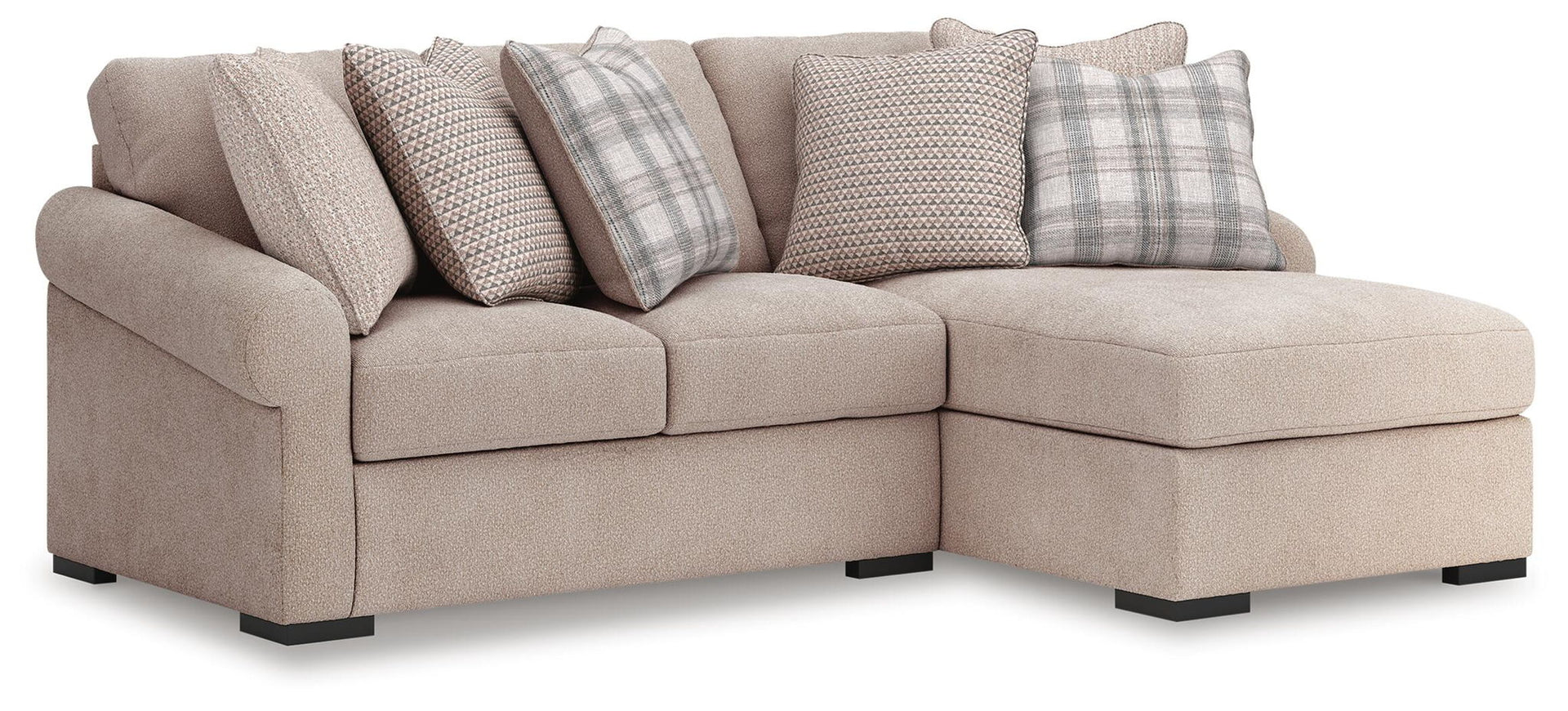 Bridgemont - 2-Piece Sectional Sofa With RAF Corner Chaise - Stone