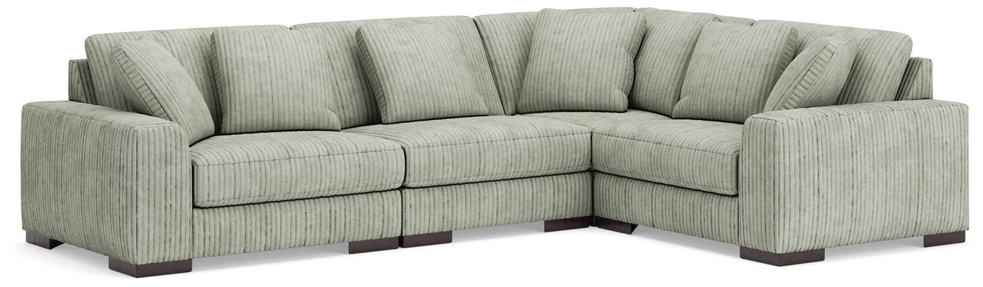 Lindyn - 4-Piece Sectional - Fog