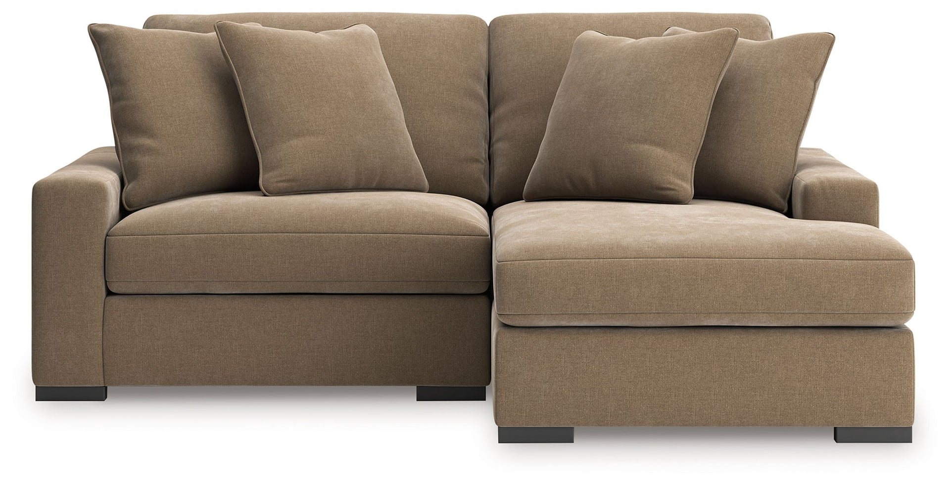 Calden - 2-Piece Sectional With RAF Corner Chaise - Sable