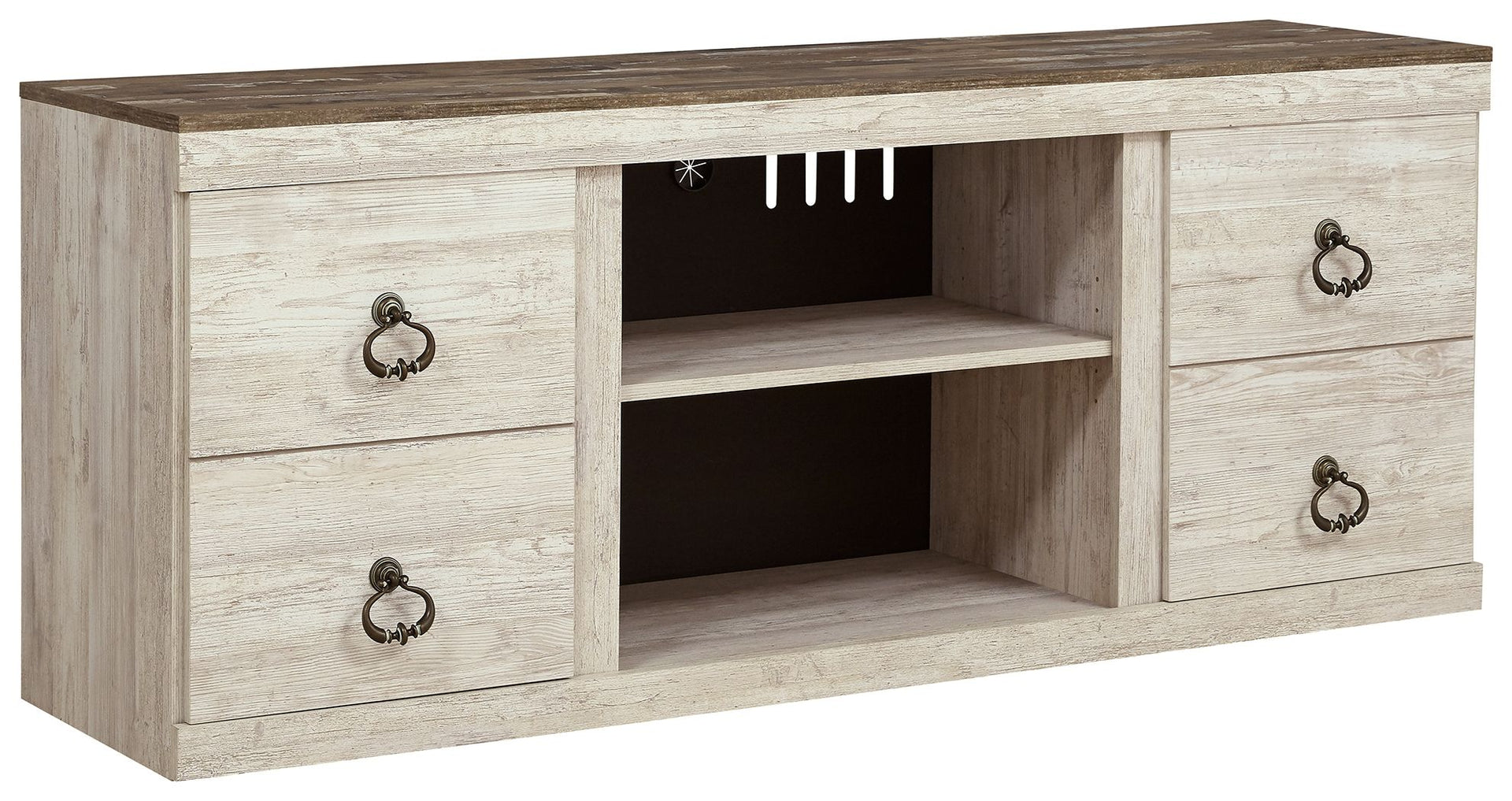 Regency Willowton - TV Stand With Fireplace Option