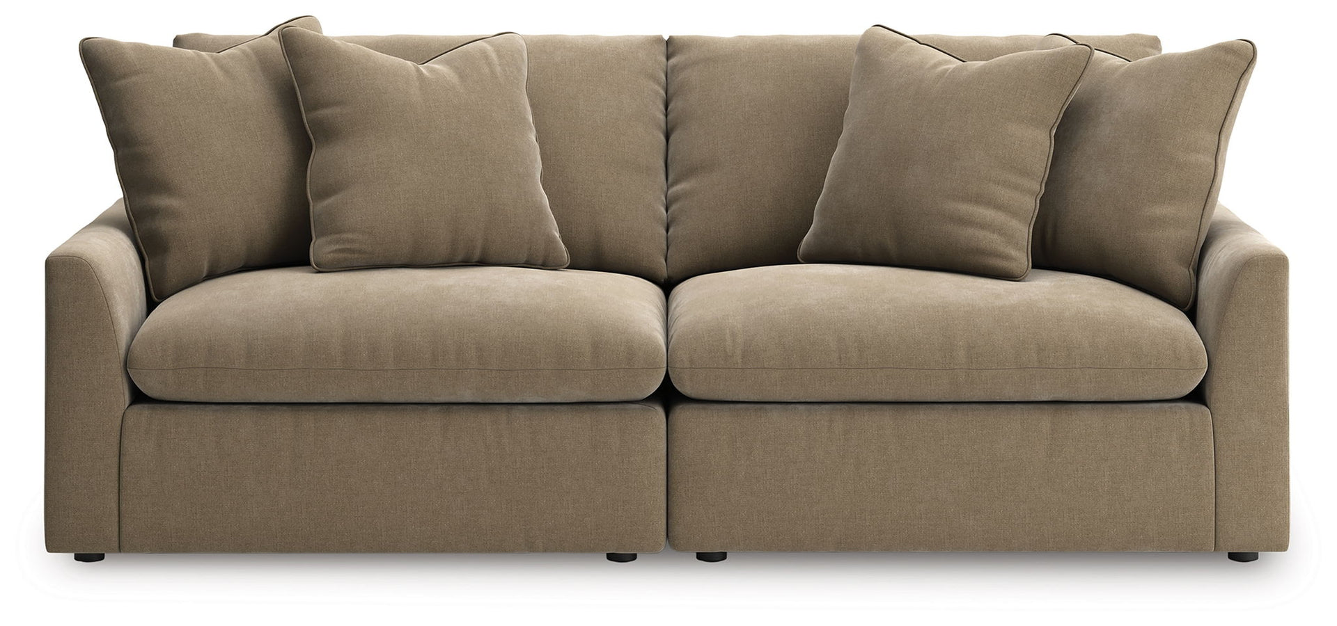 Whitehaven - 2-Piece Sectional Loveseat - Sable
