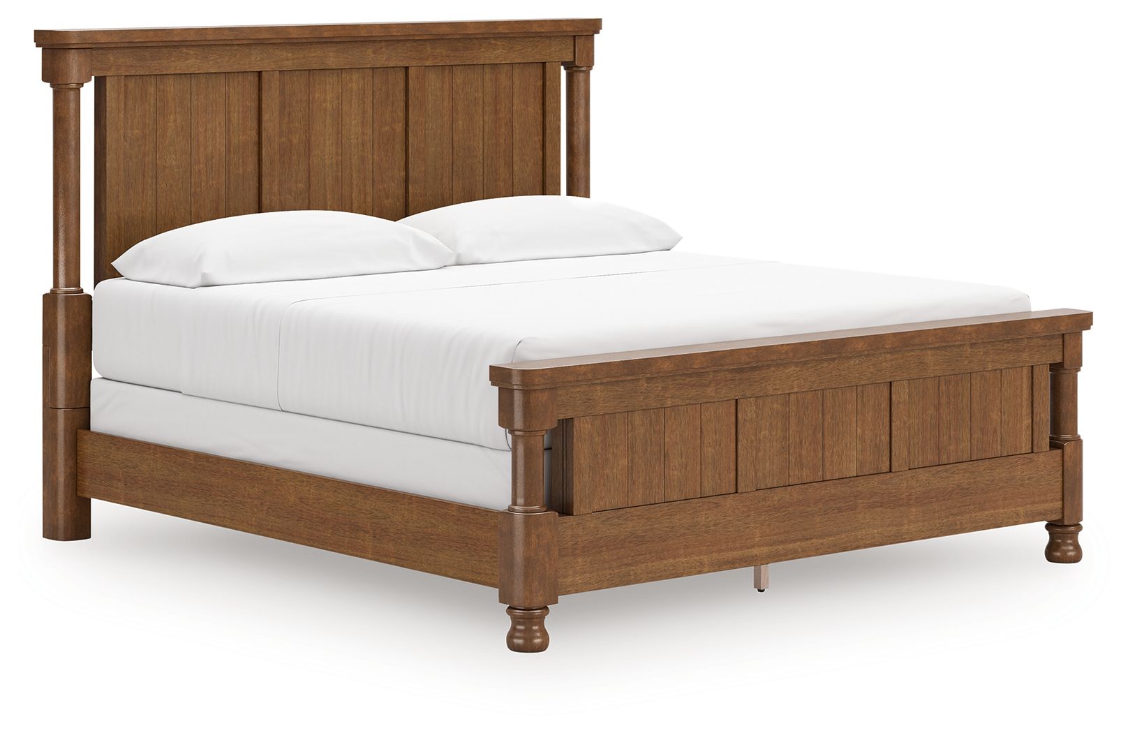 Chadworth - California King Poster Bed - Brown