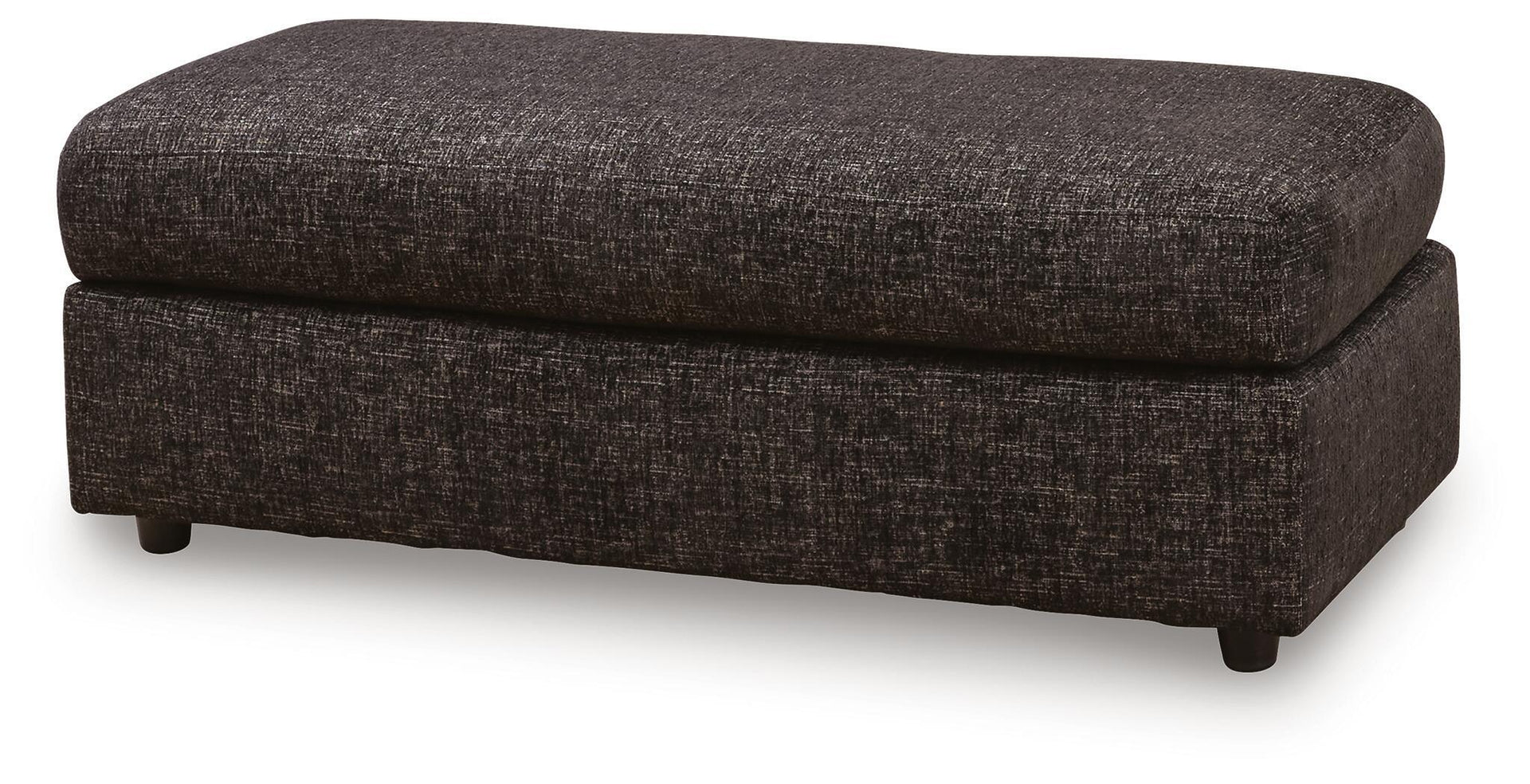 Coralene - Oversized Accent Ottoman - Onyx