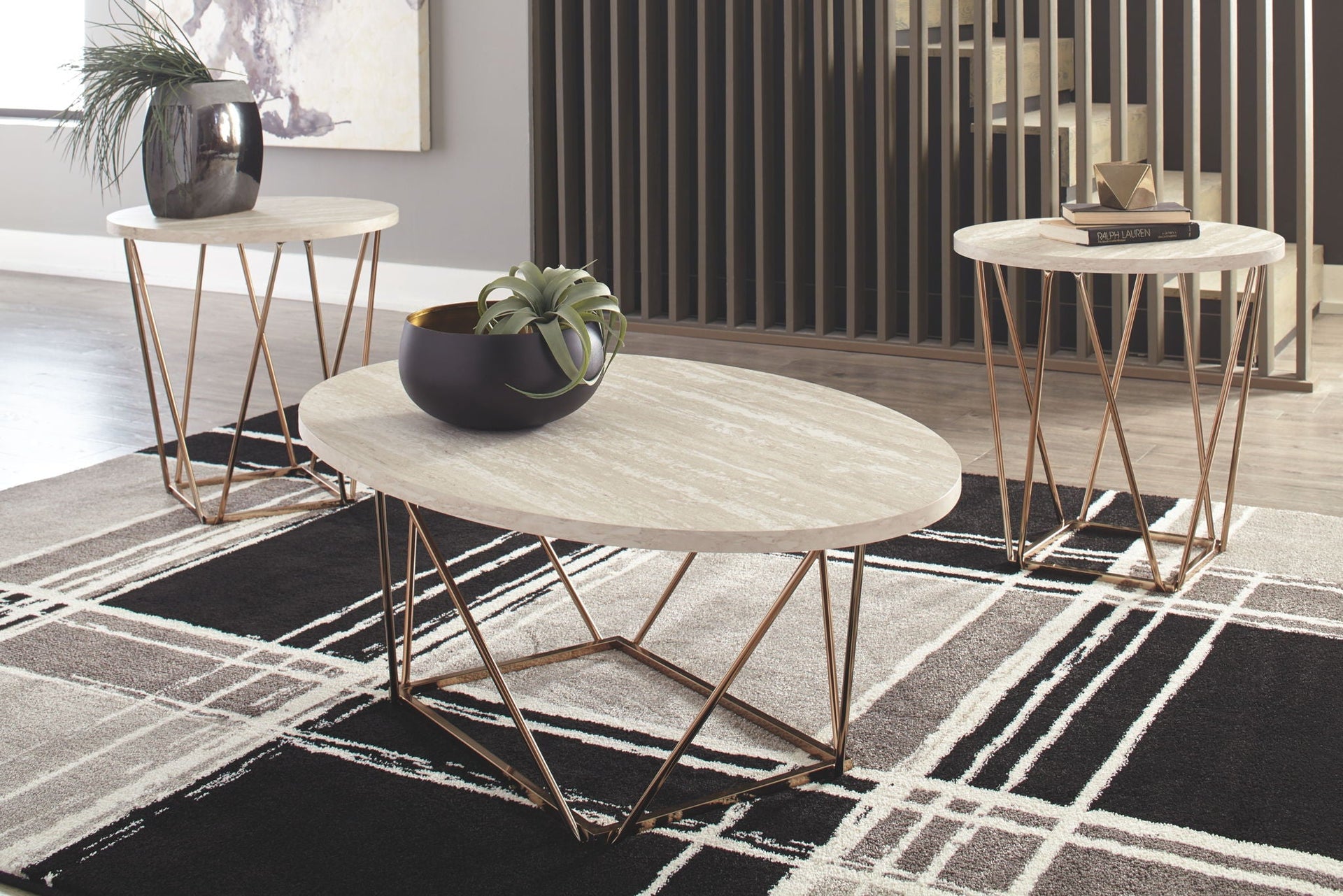 Tarica 3-Piece Table Set