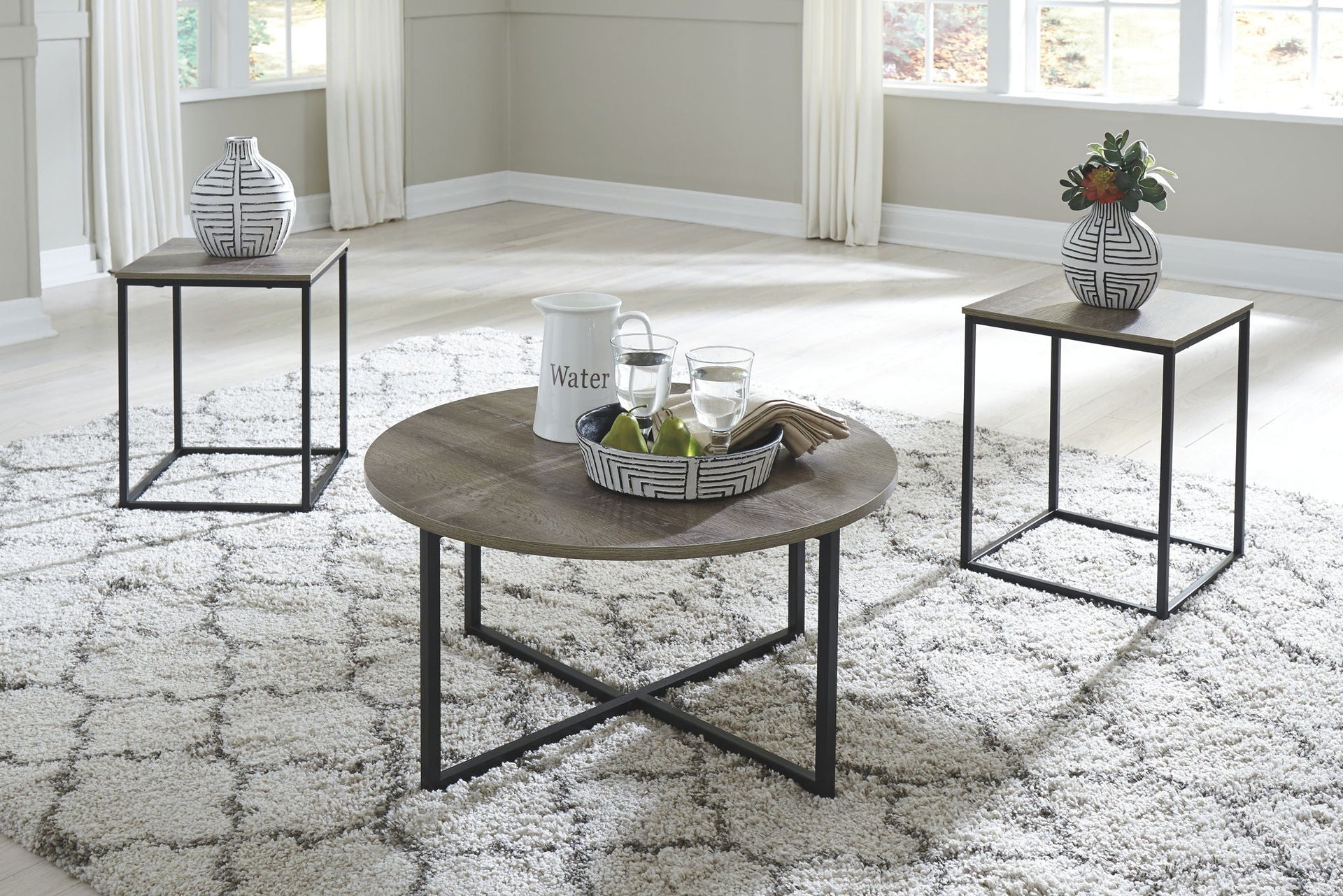 Wadeworth 3-Piece Table Set