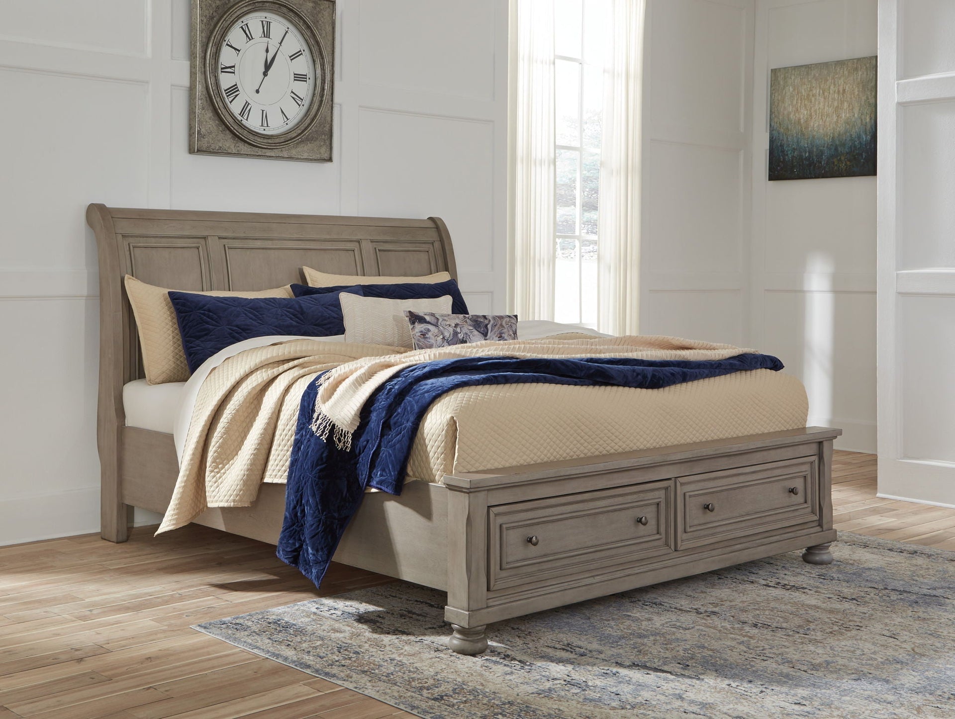Lettner King Storage Bed