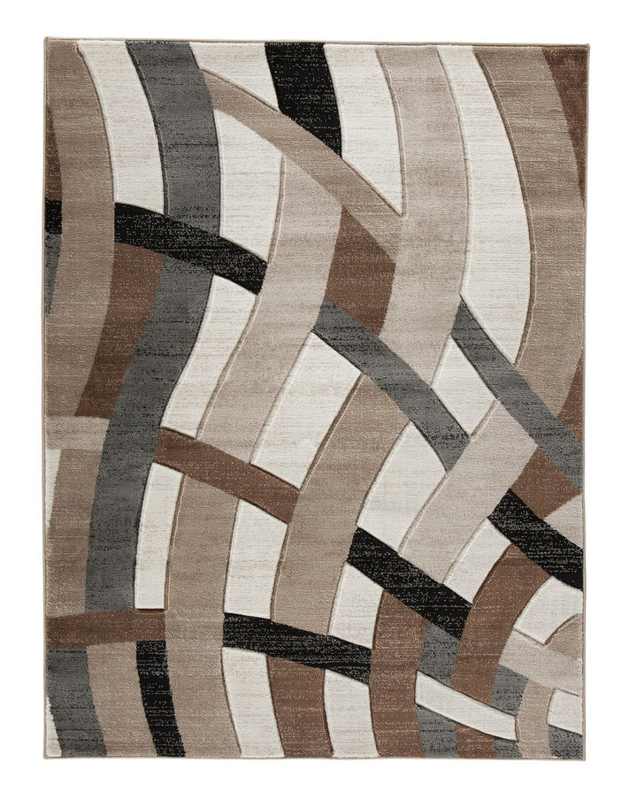 Jacinth Brown Medium Rug - Ashley shop at  Furniture