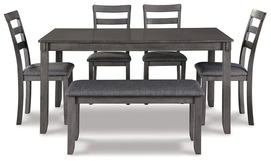 Bridson - Table Set (Set of 6) - Gray